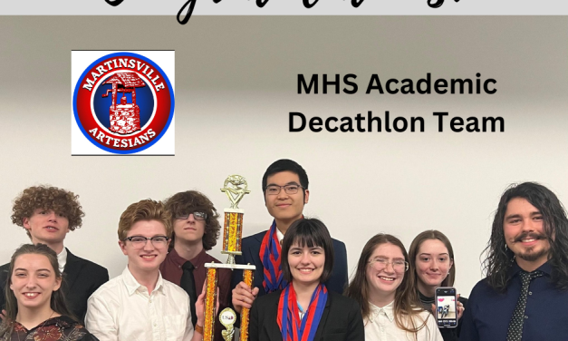MHS Academic Decathlon team wins State competition again; heads to Nationals in April