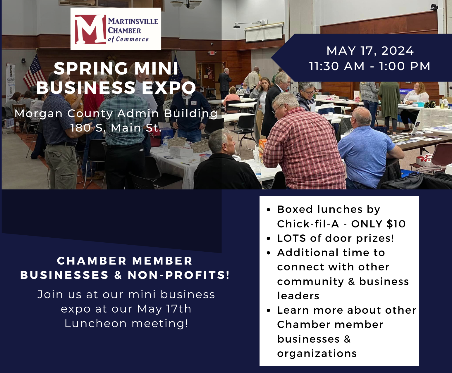 Annual Mini Business Expo will be focus of May 17th luncheon
