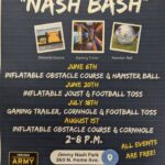 UPDATE: July 18th “Nash Bash” rescheduled for July 24th – Indiana Army National Guard to host “Nash Bash” fun family events this summer
