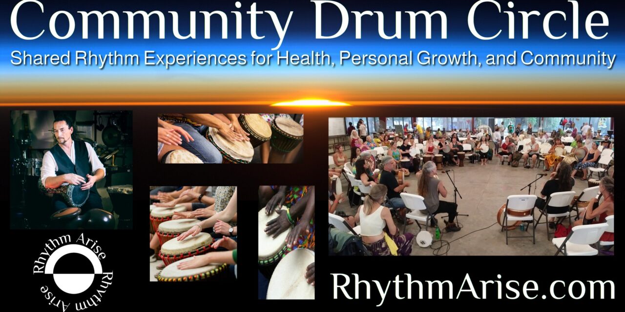 September 7th at The Venue: Experience a Community Drum Circle