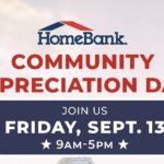 Join our friends at Home Bank for Community Appreciation Day on Friday, September 13th