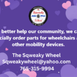 The Sqweaky Wheel now offers wheelchair parts and more