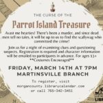 Main branch of Morgan County Public Library to host murder mystery night on March 14th