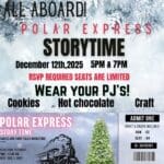 Fables and Fairy Tales’ annual Polar Express Storytime Event slated for December 12th