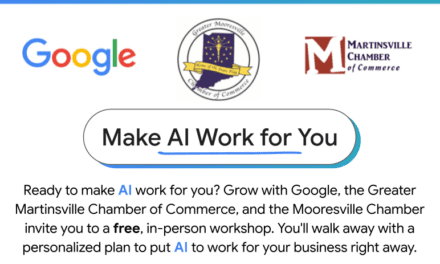 Martinsville and Mooresville Chambers to host free “Make AI Work for You” workshop, presented by Grow with Google