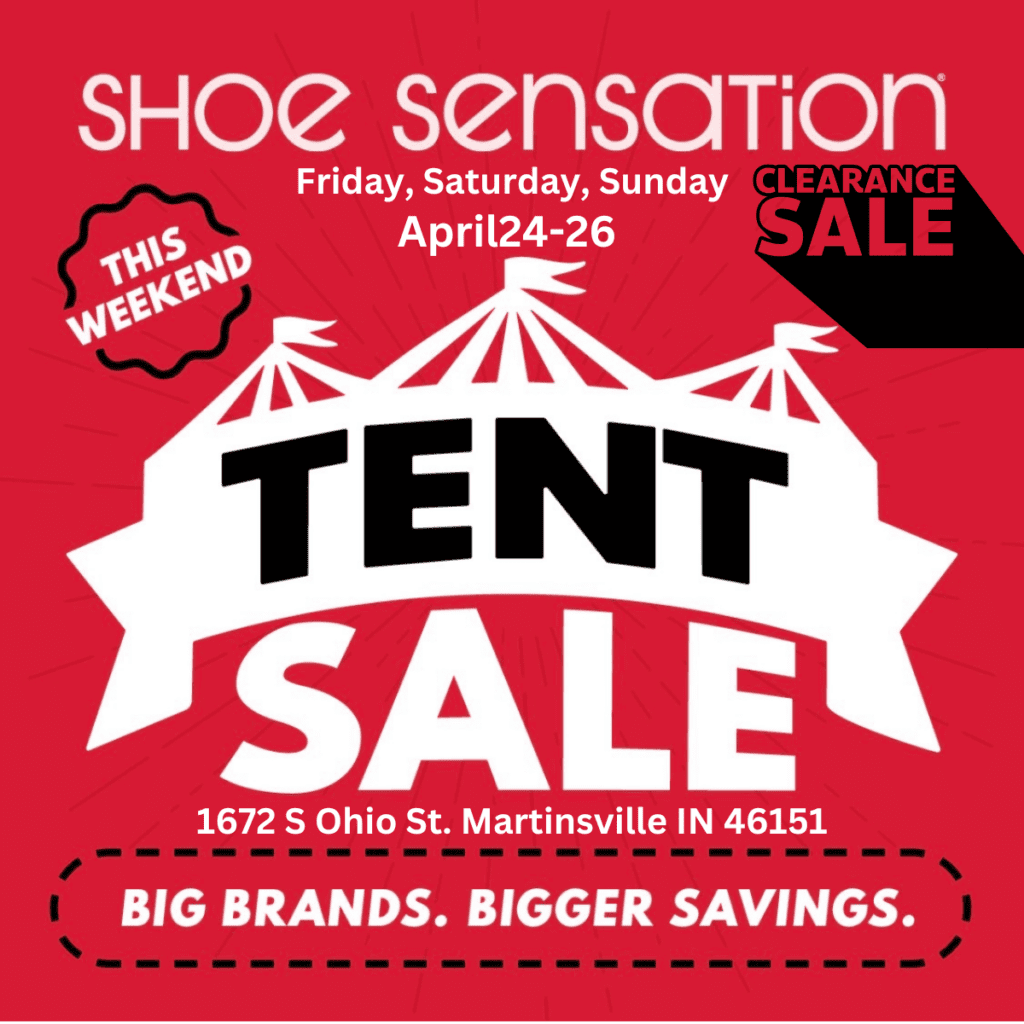 Shoe Sensation Tent Sale - April 24-26