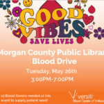 You can help save lives! MCPL to host Blood Drive on May 26th