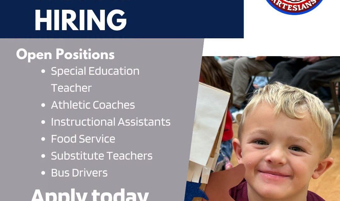  Now Hiring at MSD of Martinsville! 