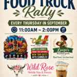 Grand Valley Gardens Food Truck Rally – every Thursday in September!