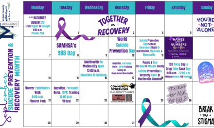 September: Suicide Prevention & Recovery Month Activities