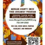 ORDER 10 FREE TREE SEEDLINGS FROM THE MORGAN COUNTY SWCD!